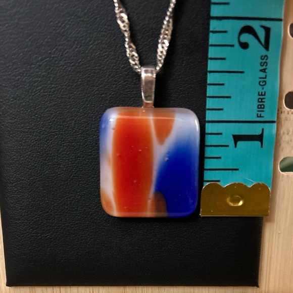 Artisan Fused Glass Pendant - Picture 4 of 12